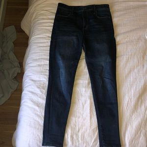 Dark blue skinny Abercrombie & Fitch Jeans